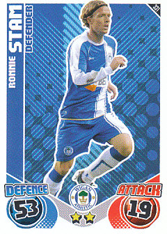Ronnie Stam Wigan Athletic 2010/11 Topps Match Attax #331